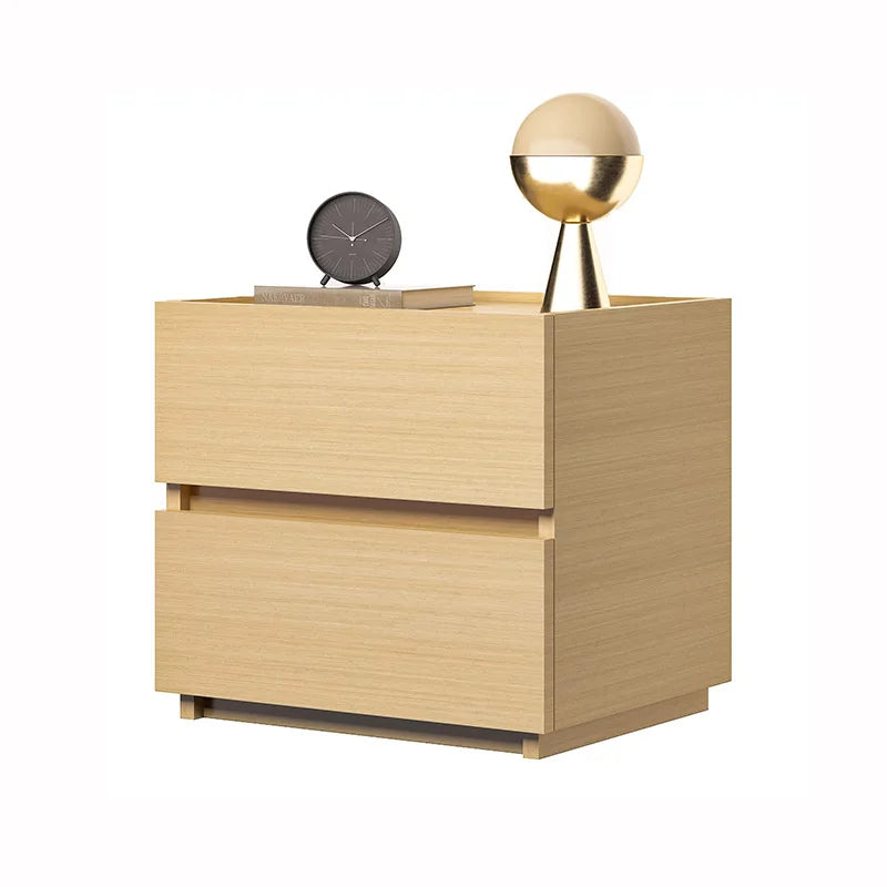 Bedroom Nordic Two Drawer Wooden Stackable Bedside Modern Small Bed Side End Night Tables Nightstands for Living Room Furniture