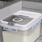 Airtight Bread Storage Container with Time Recording Countertop Bread Box with Lid for Kitchen Homemade Bread Storage