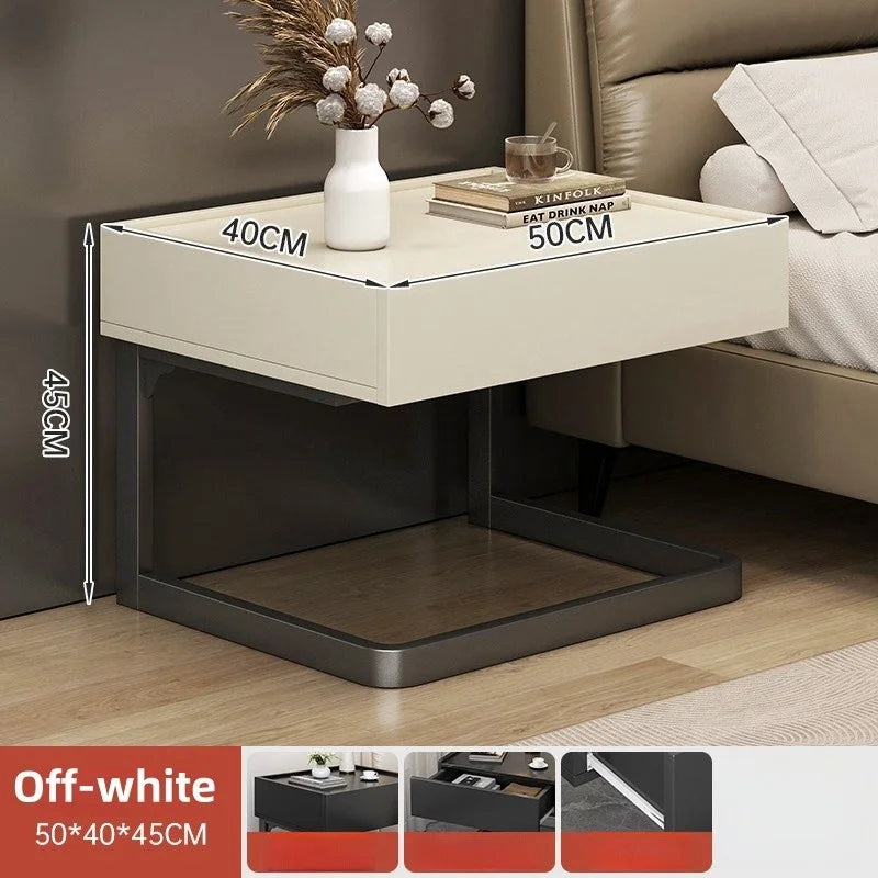 Contemporary Luxury Floating Bedside Table Modern Bedroom Furniture Convertible Living Room Cabinets for Home Use