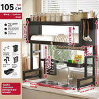 Kitchen Storage Rack Sinkescurridor De Platos Iron Storage Holders & Racks Countertop Pool Cupboard Multi-functional Metal