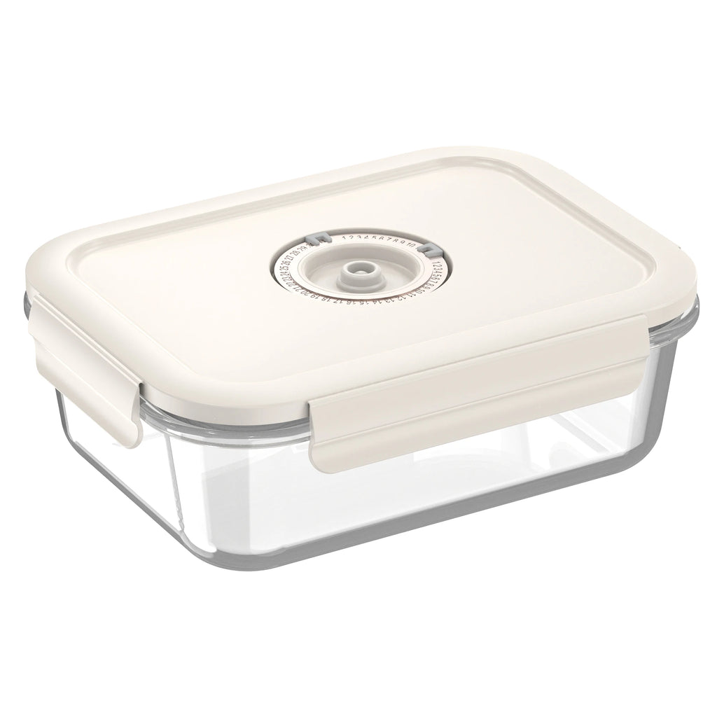 Airtight Kitchen Storage High Borosilicate  Glass Vacuum Food Container Kitchen Refrigerator Vacuum Seal Container with Pump