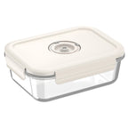 Airtight Kitchen Storage High Borosilicate  Glass Vacuum Food Container Kitchen Refrigerator Vacuum Seal Container with Pump