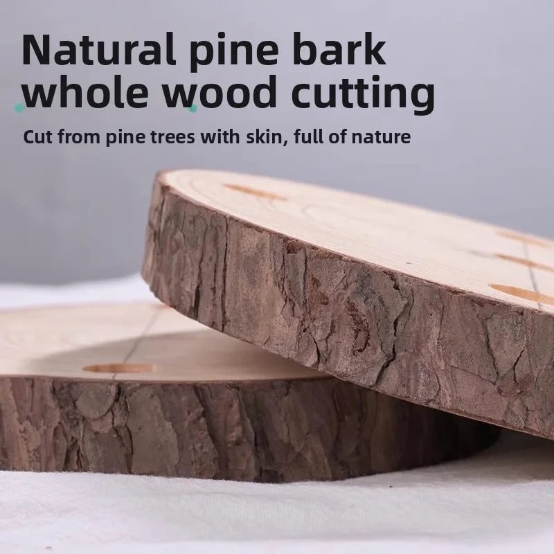 Solid Wood Lacquer Finish Modern Rectangle Multifunction 20x20x20cm Desktop Organizer Display Stand for Living Room Storage