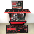 240Pcs Hot Multipurpose Car Repairing Roller Cabinet With Tools Mechanic Trolley Set