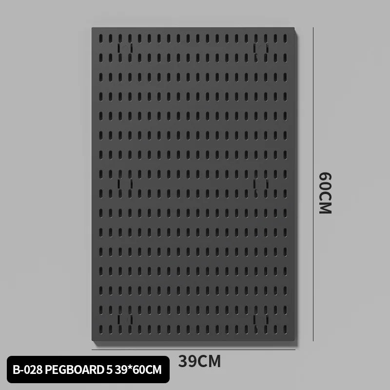 Single-Tier PP Material Plastic Desktop Organizer Space-Saving Foldable Storage Holder No-Hole Punching Feature Cabinets Shelves