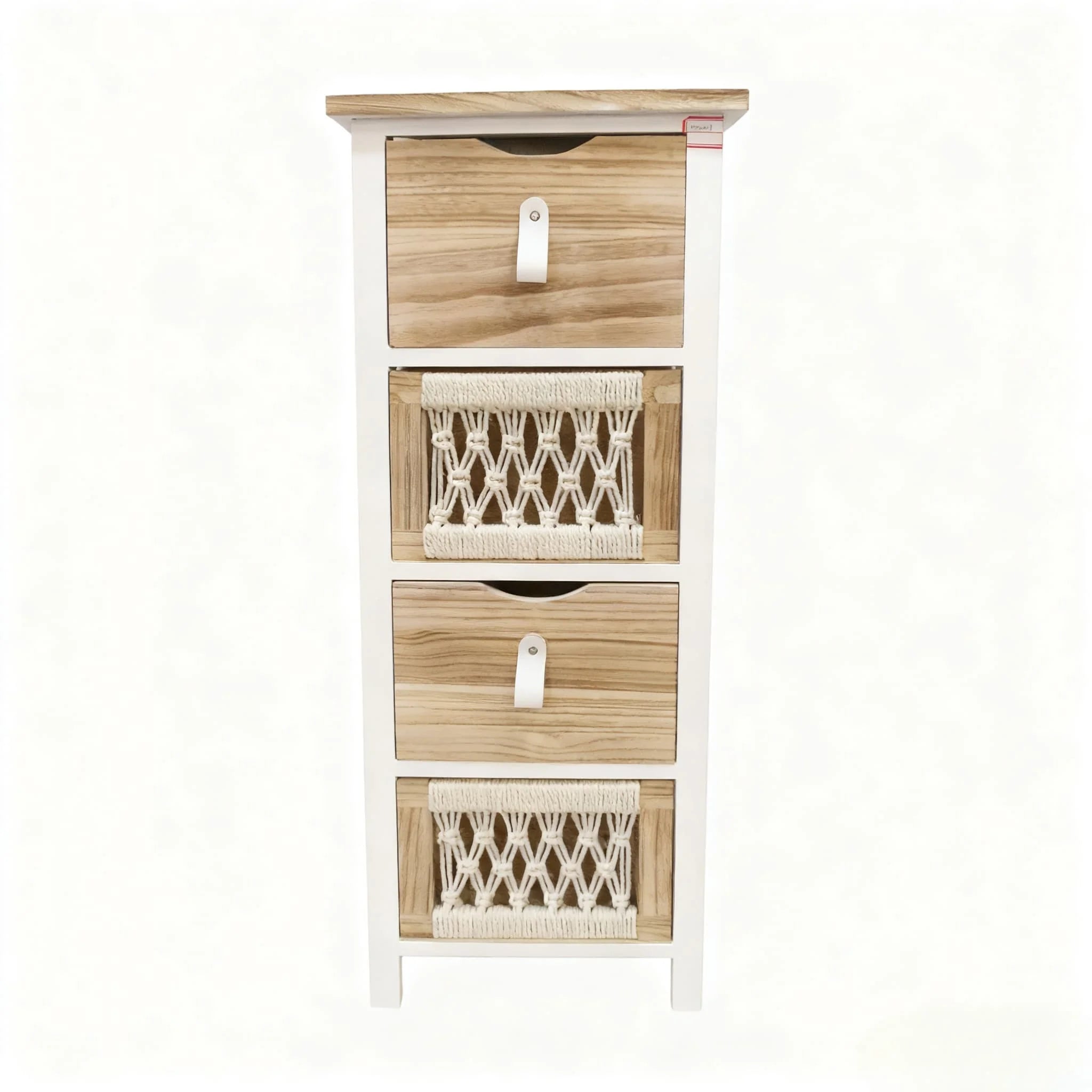 Environmentally Friendly Solid Wood Bedroom Bedside Table with Storage Drawers for Storing Household Items Desk Storage Rack
