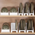 Wholesale Dish Storage for Home Kitchen Plastic Dish Drain Rack Plate Storage Rack Drying Storage Rack