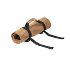 Durable Waxed Canvas Tool Roll Bag Easy to Carry Roll up Tool Bag with 18 Slots Heavy Duty Tool Roll Bag Organizer