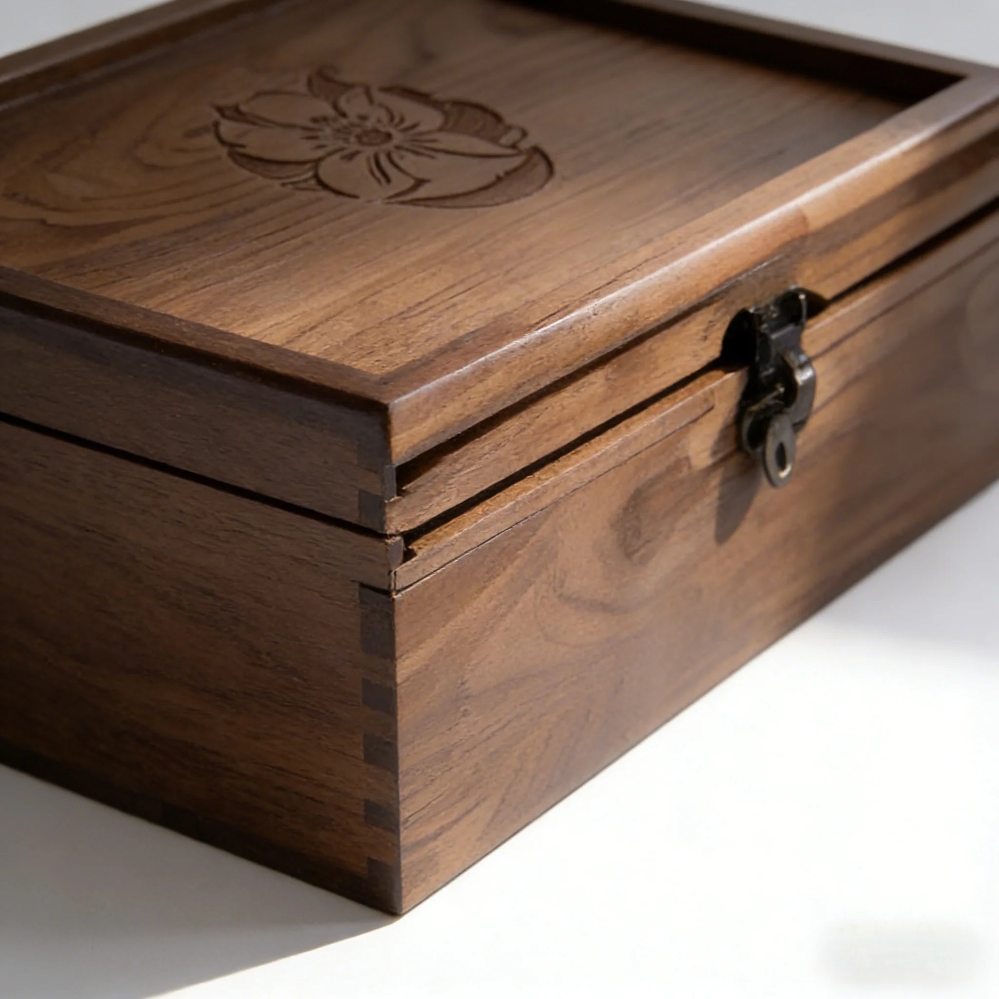 High-Quality Wooden Tool Storage Box in Rectangle Shape, Durable and Stylish Design, Bio-Degradable