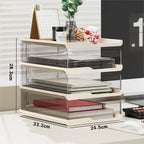 Modern Convenient Multifunctional Office Desk Stationery and Book Storage Rack Desktop File Storage Box